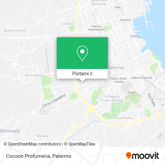 Mappa Cocoon Profumeria