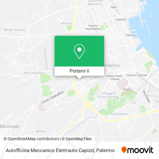 Mappa Autofficina Meccanico Elettrauto Capizzi