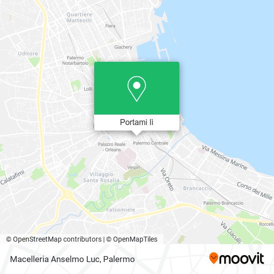 Mappa Macelleria Anselmo Luc