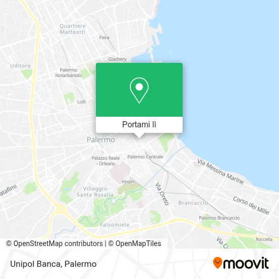 Mappa Unipol Banca