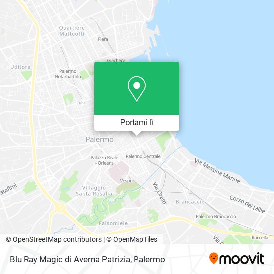 Mappa Blu Ray Magic di Averna Patrizia