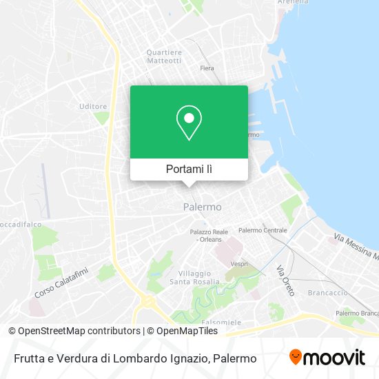 Mappa Frutta e Verdura di Lombardo Ignazio