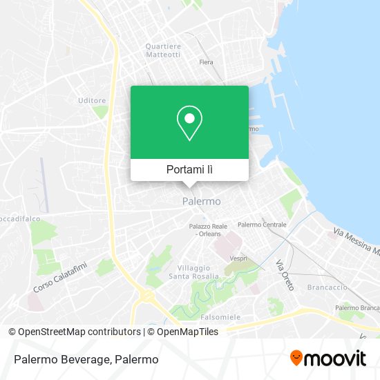 Mappa Palermo Beverage