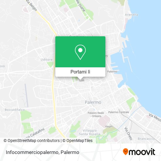 Mappa Infocommerciopalermo