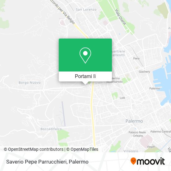 Mappa Saverio Pepe Parrucchieri