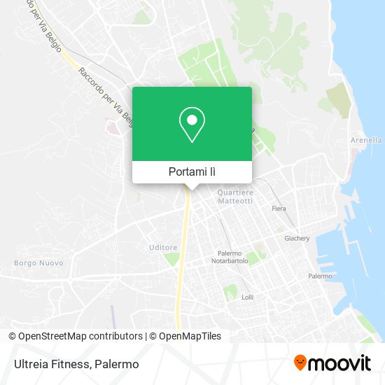 Mappa Ultreia Fitness