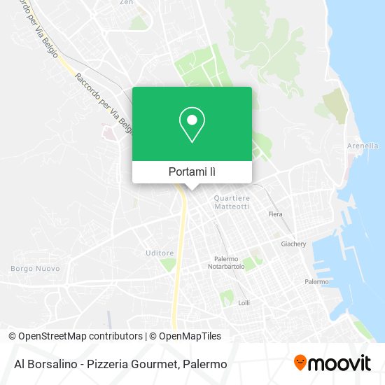 Mappa Al Borsalino - Pizzeria Gourmet