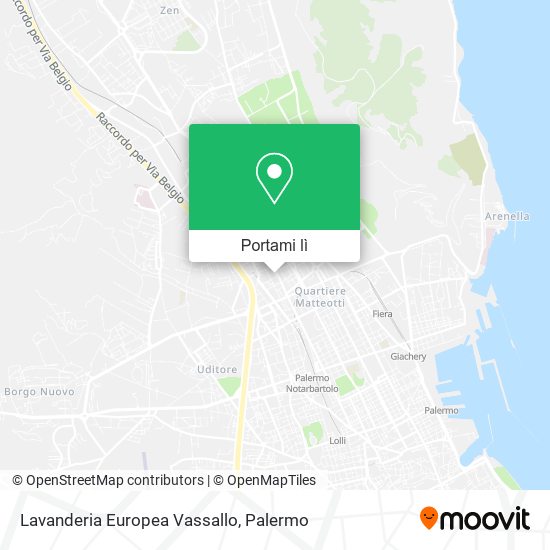 Mappa Lavanderia Europea Vassallo