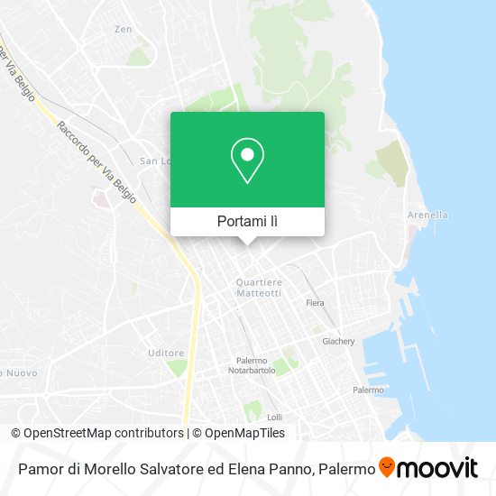Mappa Pamor di Morello Salvatore ed Elena Panno