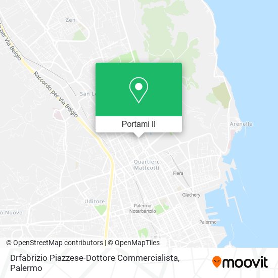 Mappa Drfabrizio Piazzese-Dottore Commercialista
