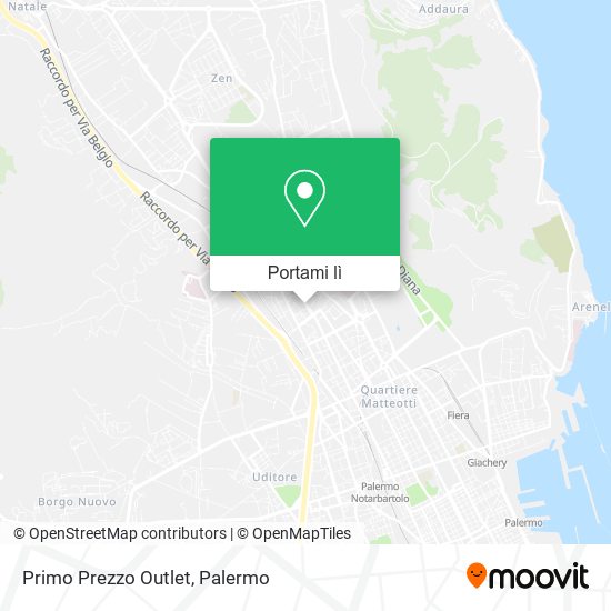 Mappa Primo Prezzo Outlet