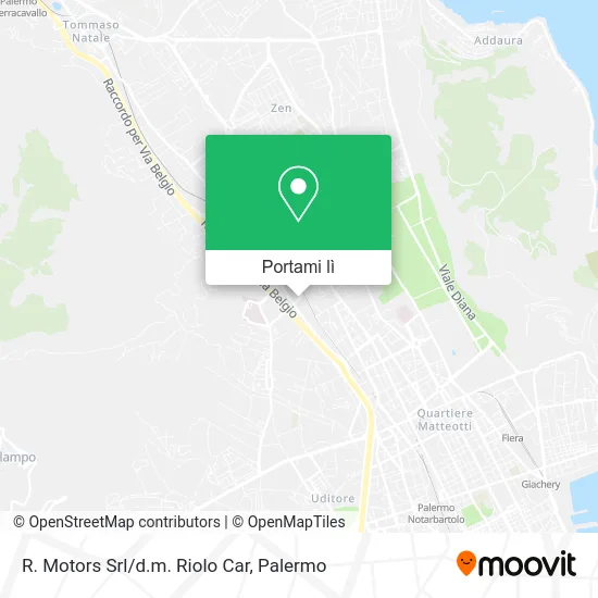 Mappa R. Motors Srl/d.m. Riolo Car