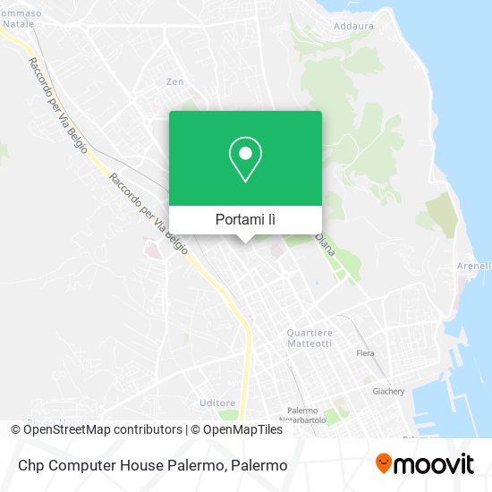 Mappa Chp Computer House Palermo