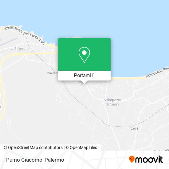 Mappa Pumo Giacomo