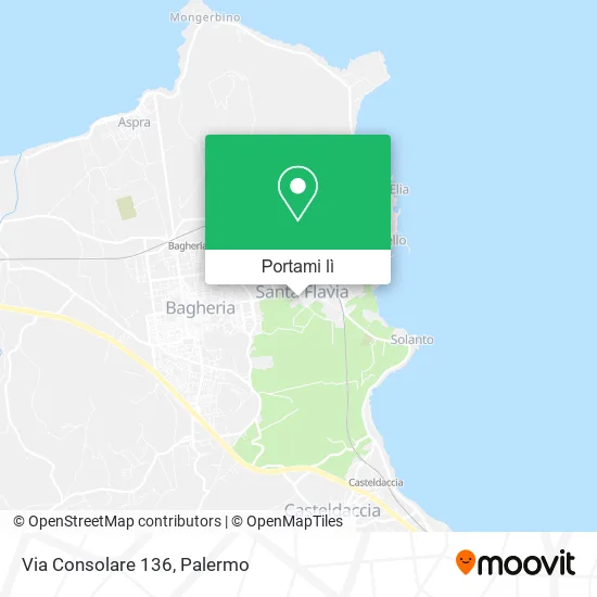 Mappa Via Consolare  136