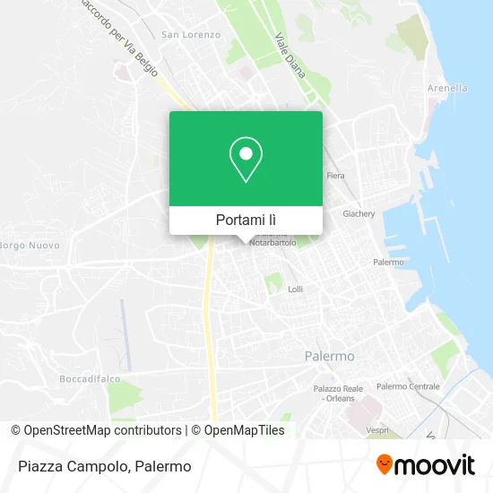 Mappa Piazza Campolo