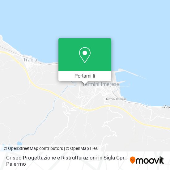 Mappa Crispo Progettazione e Ristrutturazioni-in Sigla Cpr.