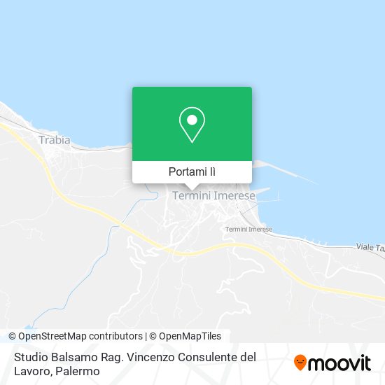 Mappa Studio Balsamo Rag. Vincenzo Consulente del Lavoro