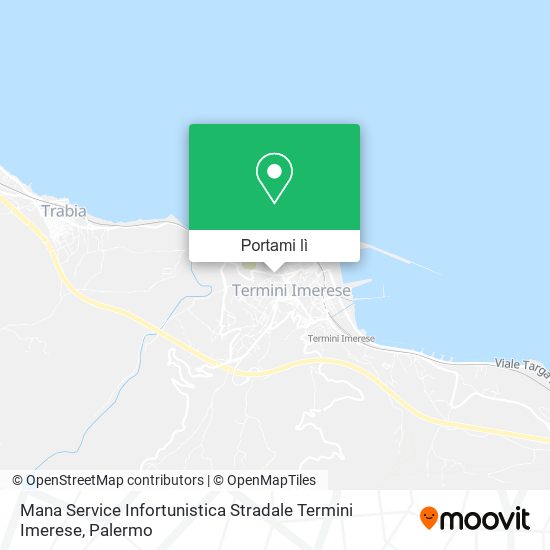 Mappa Mana Service Infortunistica Stradale Termini Imerese