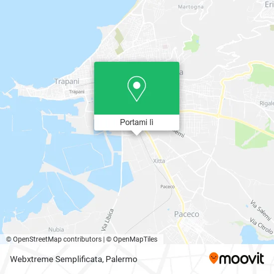 Mappa Webxtreme Semplificata