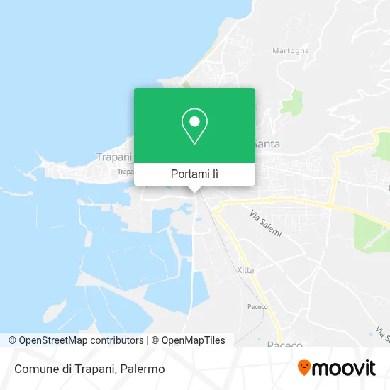 Mappa Comune di Trapani