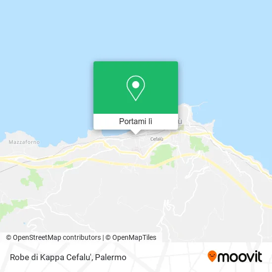 Mappa Robe di Kappa Cefalu'