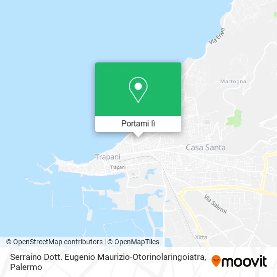 Mappa Serraino Dott. Eugenio Maurizio-Otorinolaringoiatra