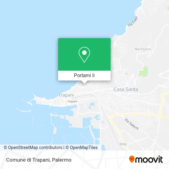 Mappa Comune di Trapani
