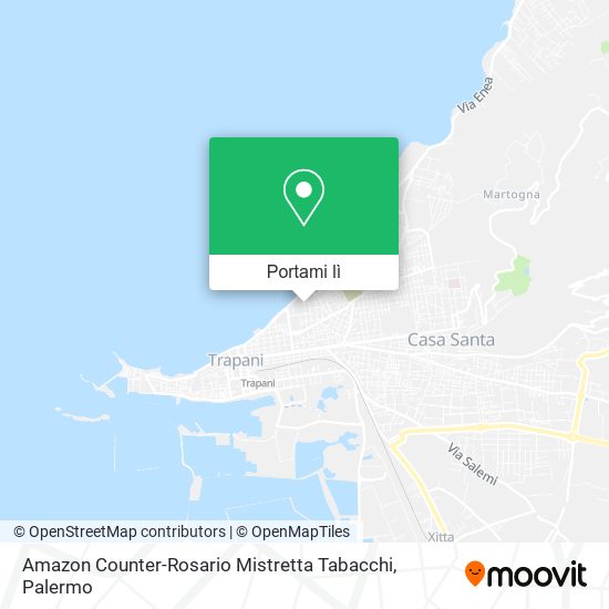 Mappa Amazon Counter-Rosario Mistretta Tabacchi