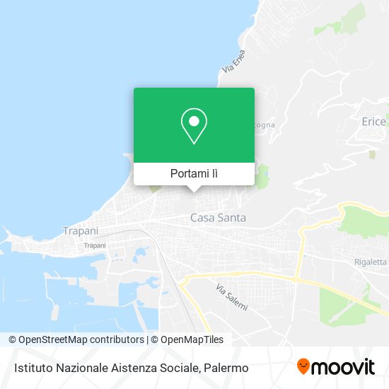 Mappa Istituto Nazionale Aistenza Sociale