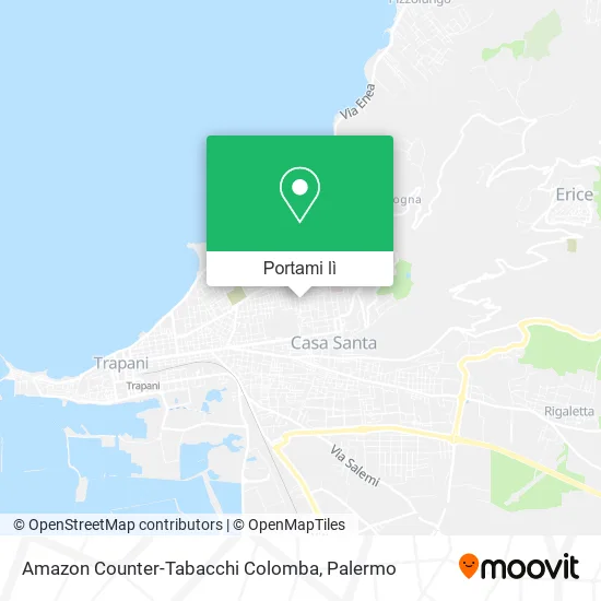 Mappa Amazon Counter-Tabacchi Colomba