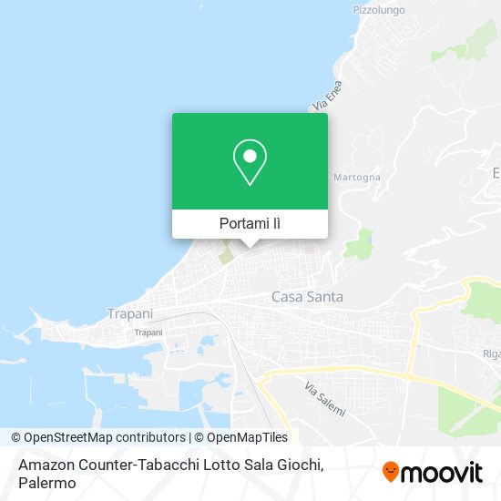 Mappa Amazon Counter-Tabacchi Lotto Sala Giochi