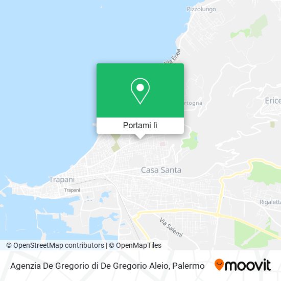 Mappa Agenzia De Gregorio di De Gregorio Aleio