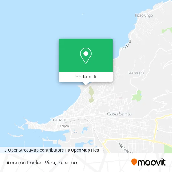Mappa Amazon Locker-Vica