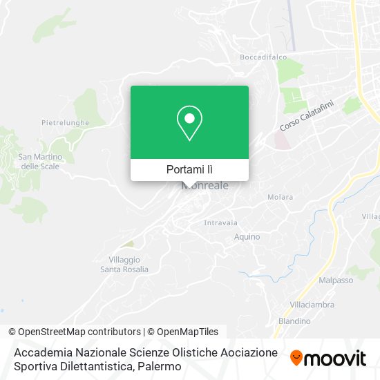 Mappa Accademia Nazionale Scienze Olistiche Aociazione Sportiva Dilettantistica