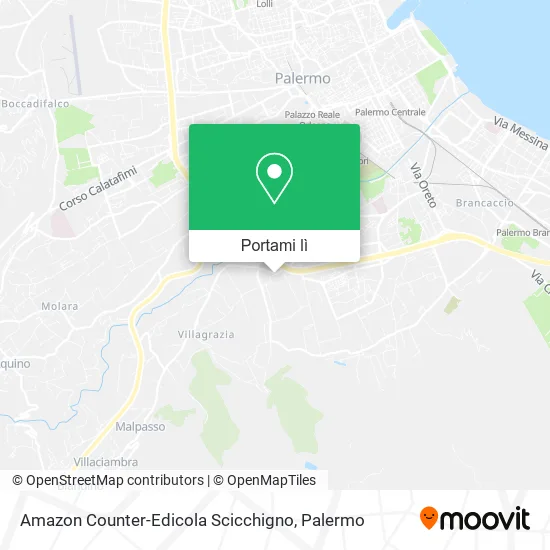 Mappa Amazon Counter-Edicola Scicchigno