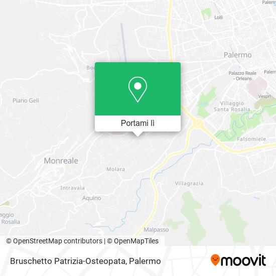 Mappa Bruschetto Patrizia-Osteopata