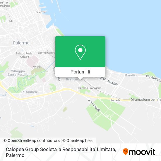 Mappa Caiopea Group Societa' a Responsabilita' Limitata