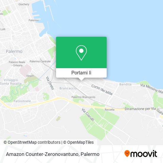 Mappa Amazon Counter-Zeronovantuno