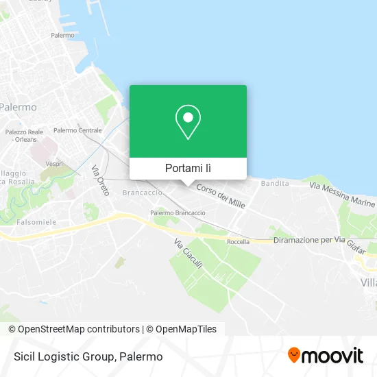 Mappa Sicil Logistic Group