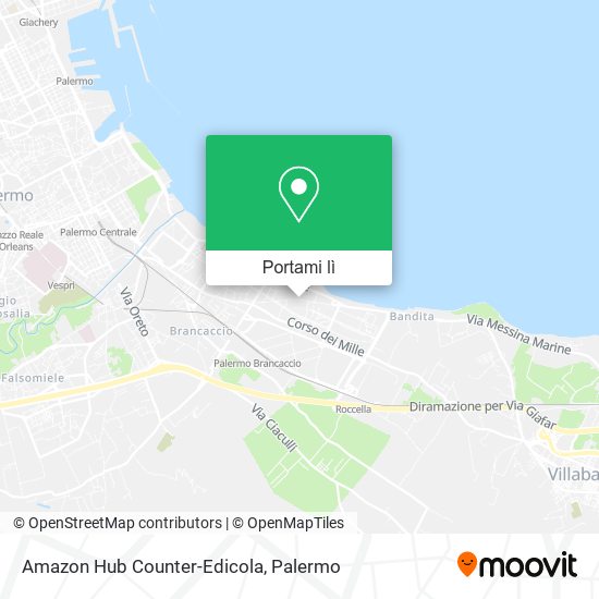 Mappa Amazon Hub Counter-Edicola