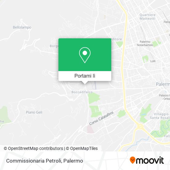 Mappa Commissionaria Petroli