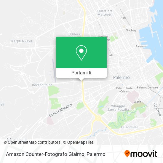 Mappa Amazon Counter-Fotografo Giaimo