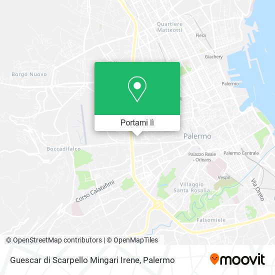 Mappa Guescar di Scarpello Mingari Irene