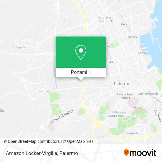 Mappa Amazon Locker-Virgilia