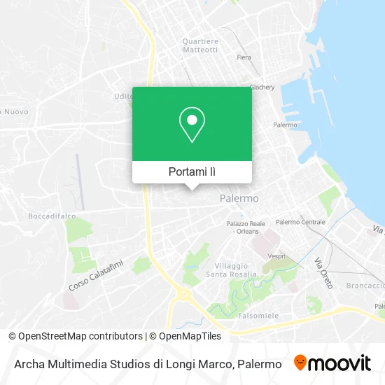 Mappa Archa Multimedia Studios di Longi Marco