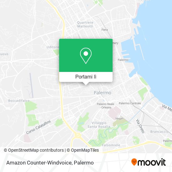 Mappa Amazon Counter-Windvoice