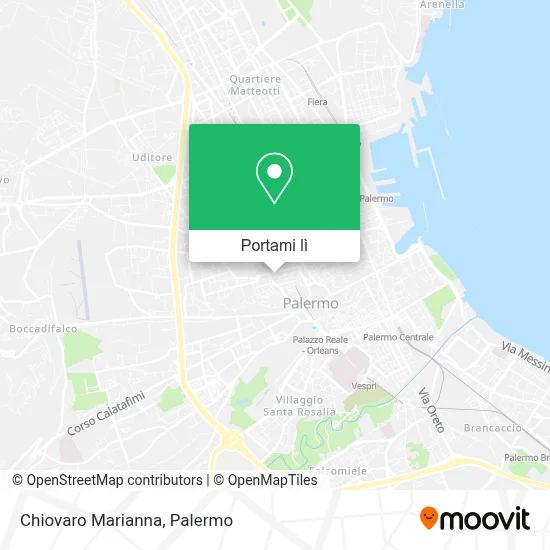 Mappa Chiovaro Marianna