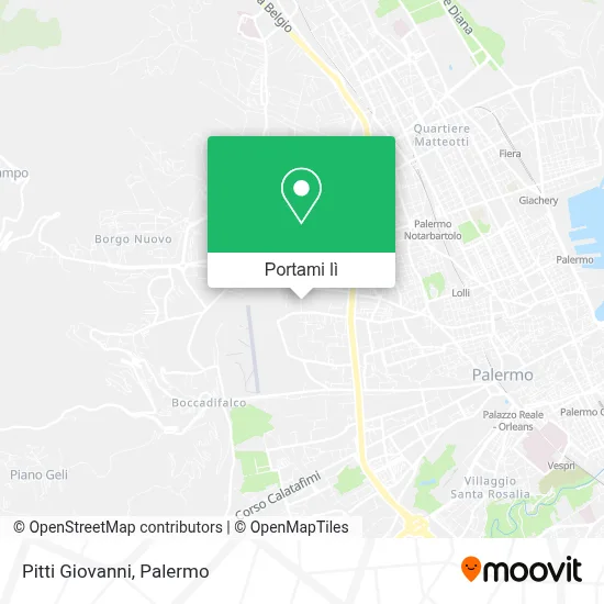 Mappa Pitti Giovanni