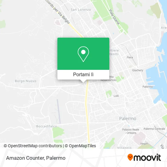 Mappa Amazon Counter